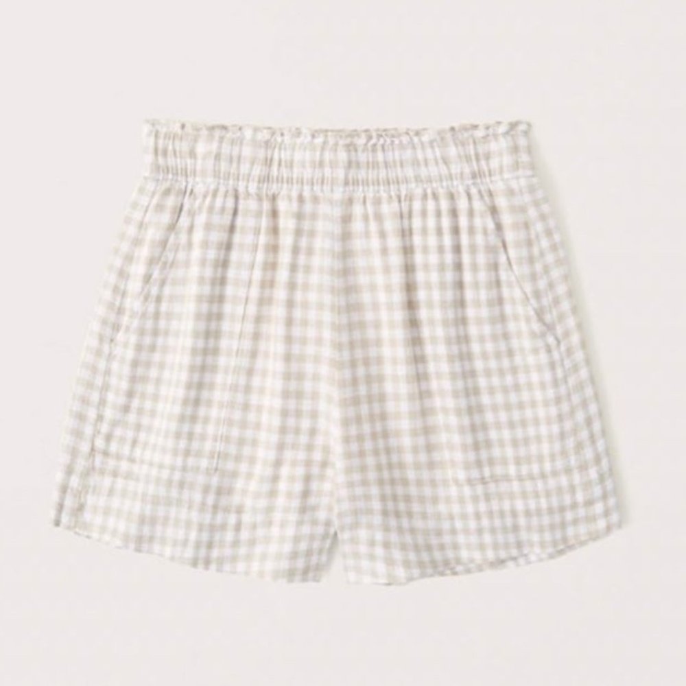 Abercrombie & Fitch Gingham Shorts